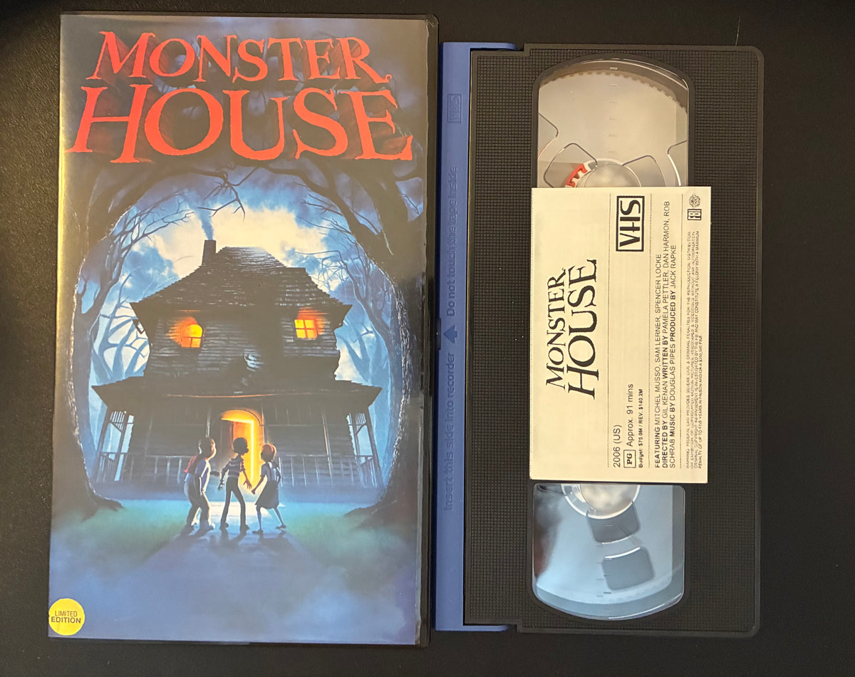 Monster House on VHS