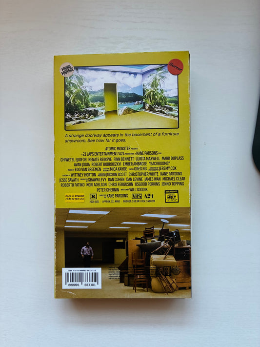 Backrooms (2026) on VHS