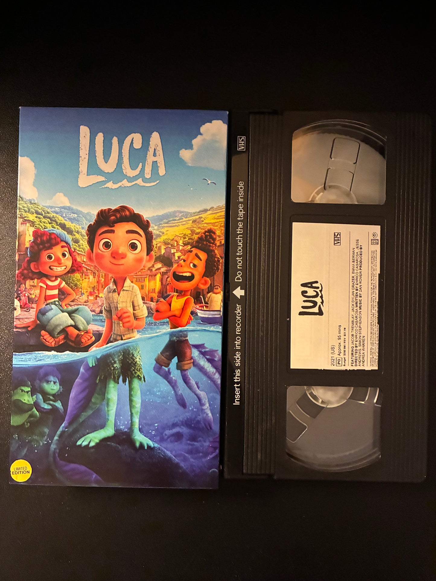 Luca on VHS