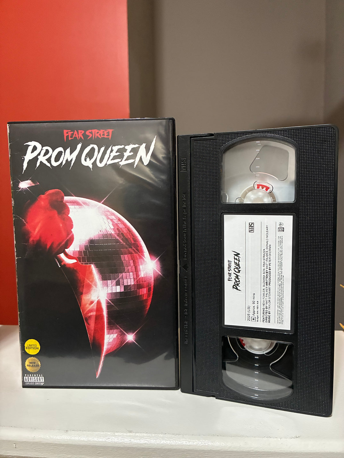 Fear Street 1-3 and Prom Queen on VHS.