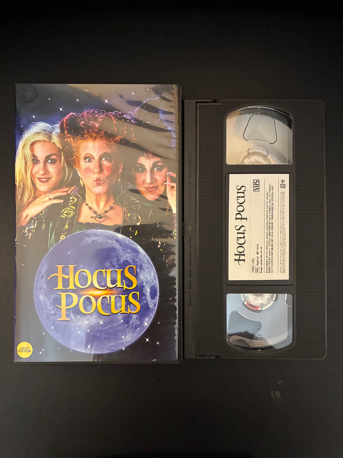 Hocus Pocus on VHS