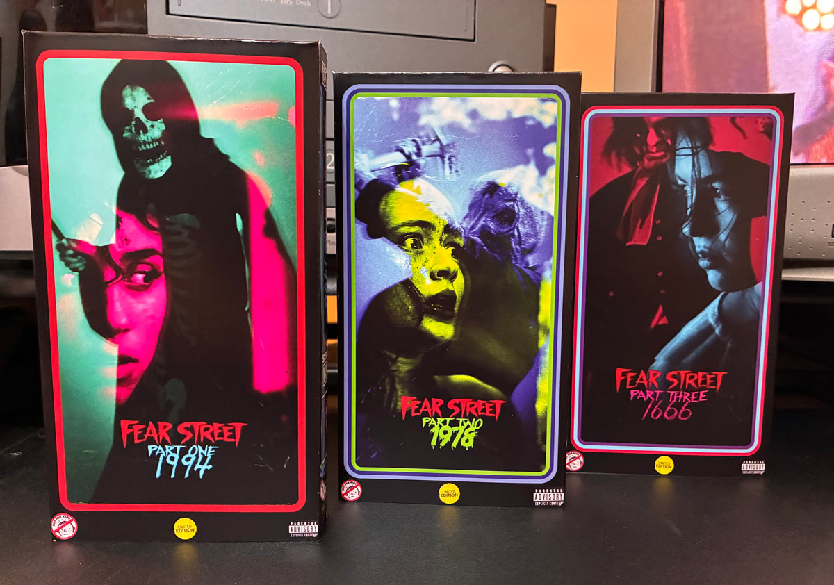 Fear Street Trilogy on VHS.