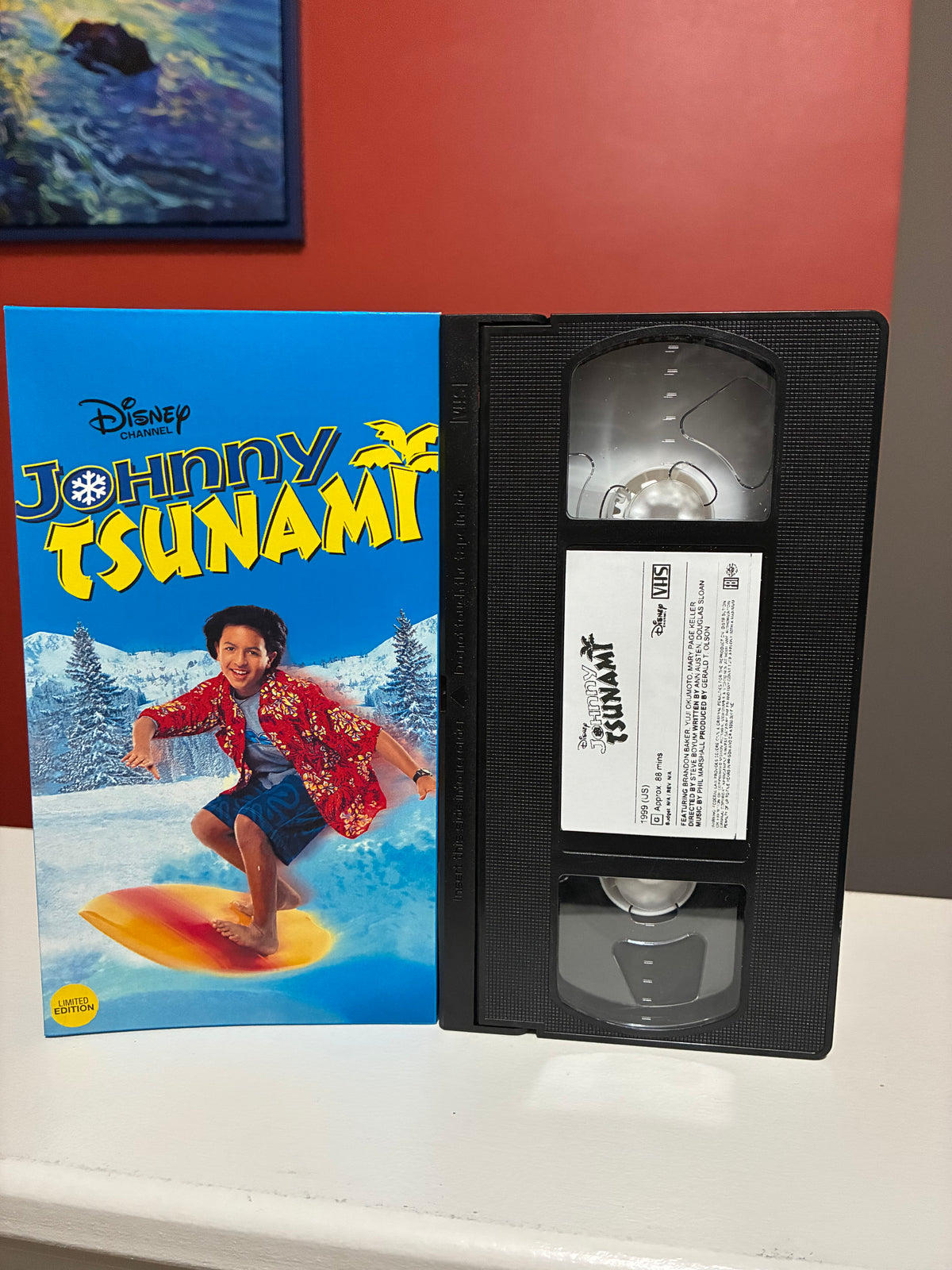 Johnny Tsunami , Brink and Luck of the Irish on VHS